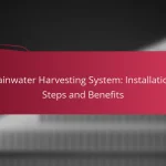Rainwater Harvesting System: Installation Steps and Benefits