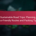 Sustainable Road Trips: Planning, Eco-Friendly Routes and Packing Tips